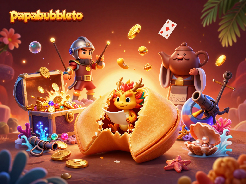 Engage in thrilling gameplay with papabubbleto's vibrant casino scene featuring dynamic characters and elements.