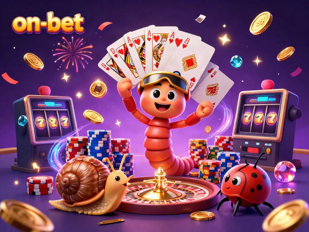 Experience thrilling gaming at on-bet with unique characters and exciting casino elements.