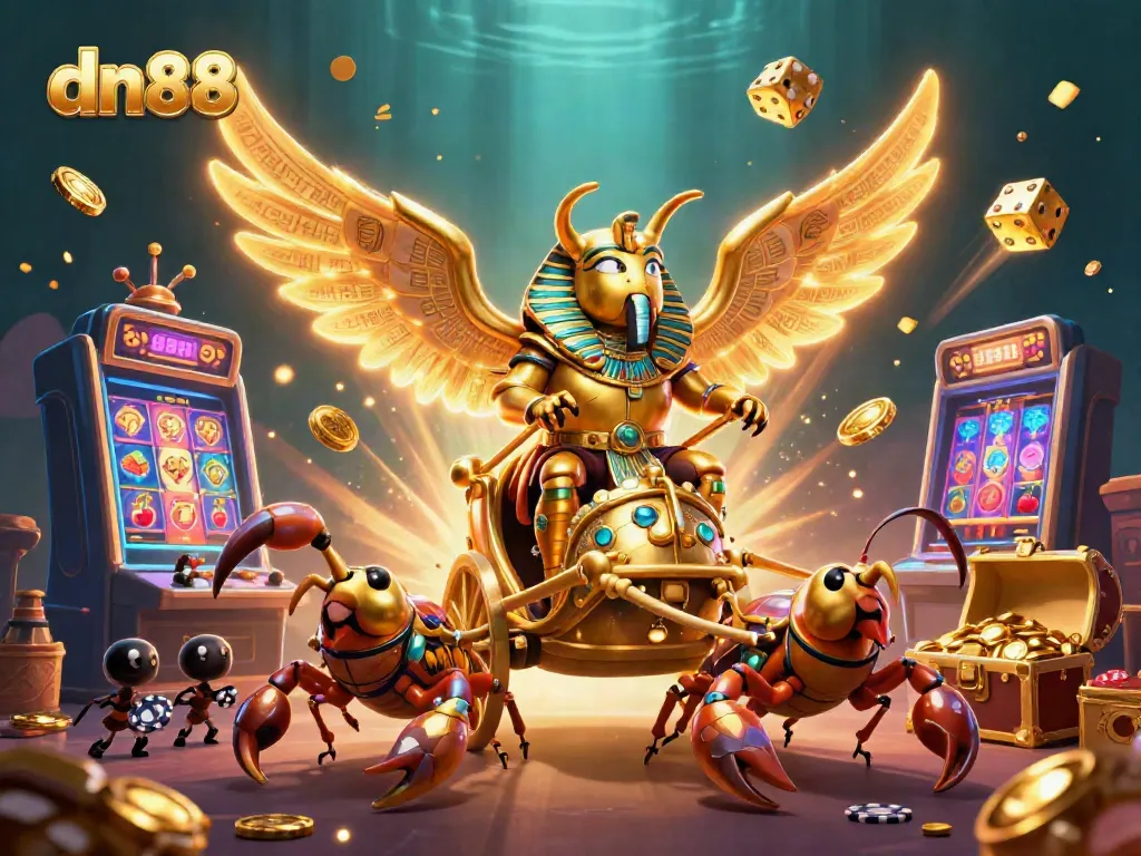 Experience excitement by spinning the reels at dn88, where golden beetles and scorpions await!