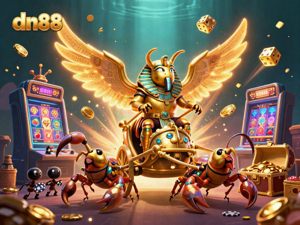 Experience excitement by spinning the reels at dn88, where golden beetles and scorpions await!
